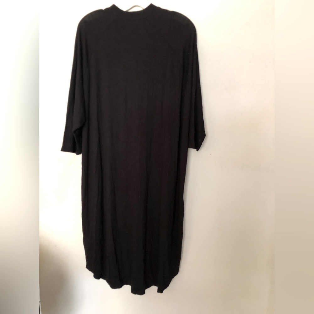 MonkL Maria Black Midi Dress Size M NWT